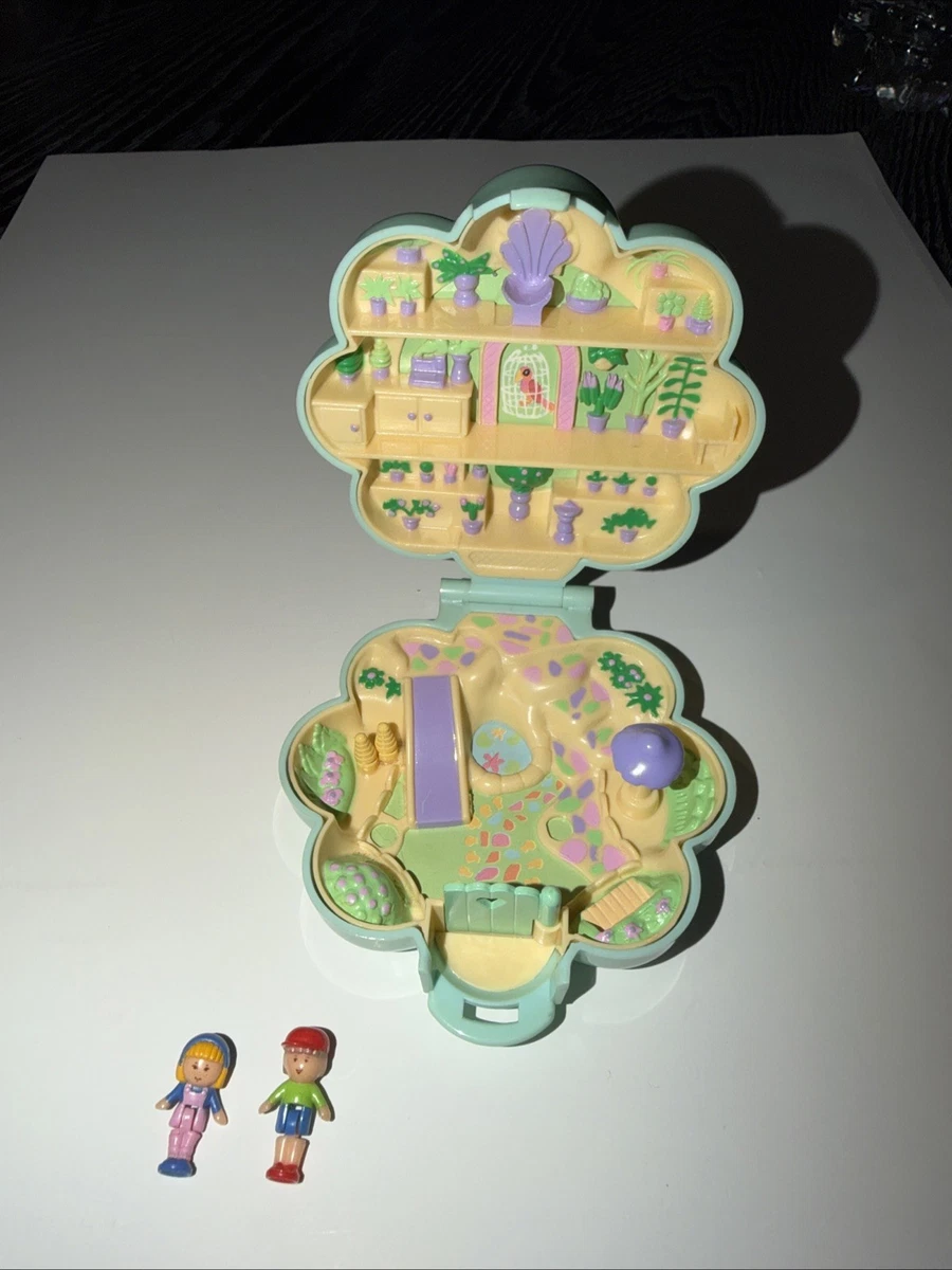 Polly Pocket Flower Surprise Ring Doll Bluebird 1994 - Bague Fleur Vintage