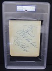 RAY BOLGER 1904-1987 Autographed Album Page PSA/DNA Authentic Scarecrow Of Oz — photo 1