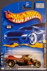Vintage 2000 Hot Wheels Rigor Motor Skull & Crossbones Series 1/4 #069