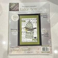 Stampington  Company Stampers Sampler Take Ten Summer 2015 Scrapbooking