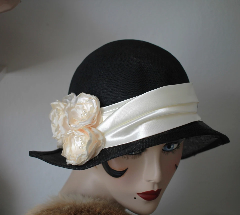 Sombrero de fiesta estilo vintage de los años 20 Foto 4 de 4