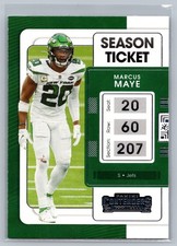 2021 Panini Contenders #77 Marcus Maye