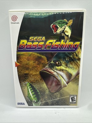 Sega Bass Fishing (Sega Dreamcast 1999) Custom DVD CASE
