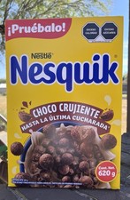 1 BIG Box Nestle Nesquik Chocolate Cereal 620 Grams 21.87oz From Mexico