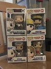 Funko Pop! Stranger Things Hopper, Dustin, Steve, Flayed Billy Walmart Exclusive