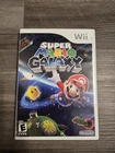 Super Mario Galaxy Nintendo Wii 2007 Video Game Complete CIB - TESTED