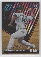 2022 Panini Chronicles Zenith Holo Platinum Blue 1/1 Domingo Acevedo #12 4z8