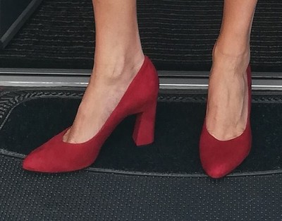 PETER KAISER High Heels, EU 40.0, Velourleder Pumps, ungetragen