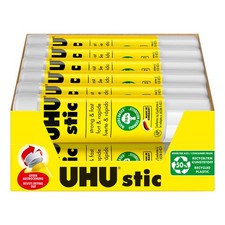 UHU Glue Stick Large 0.74oz-Clear - 12 Pack