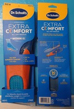 Dr. Scholls Extra Comfort All-Day Insoles Massaging Gel Men  s 8  14  2 Pairs 