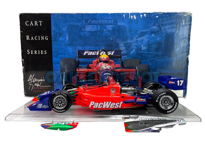 ✓🏎️🏁 MAURICIO GUGELMIN #17 PACWEST CART INDYCAR SERIES 1/18