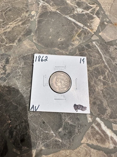1862 Indian head penny Cent- AU Quality Coin!