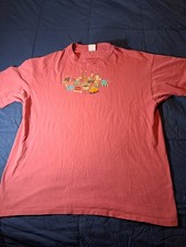 Vintage Single Stitch Native-American Shirt Tribal Mask Men 2XL Made In USA