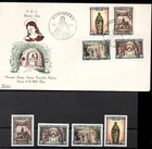 TURKEY - 1962 MNH "Tourism - VIRGIN MARY" FDC & Complete Set (I) !!!