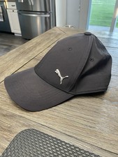 Puma Stretch Running Athletic Lightweight Adult Baseball Hat Cap Black S/M