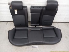 Saab 9-3 Wagon Set Of Rear Leather Seat Black Fits 2006-2011 06 07 08 09 10 11 Saab 9-3 Wagon Set Of Rear Leather Seat Black Fits 2006-2011 06 07 08 09 10 11