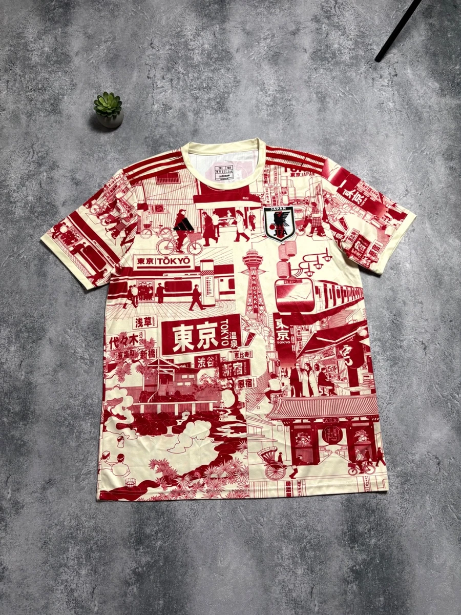 Japan Multi-Color National Team Soccer Fan Apparel & Souvenirs for