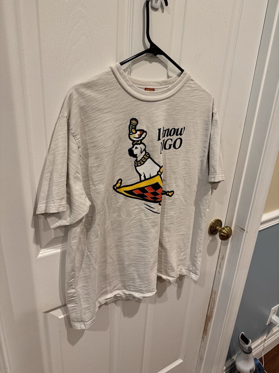 Human Made I Know Nigo Mens White Tee T Shirt Size L Large Human Made I Know Nigo Mens White Tee T Shirt Size L Large