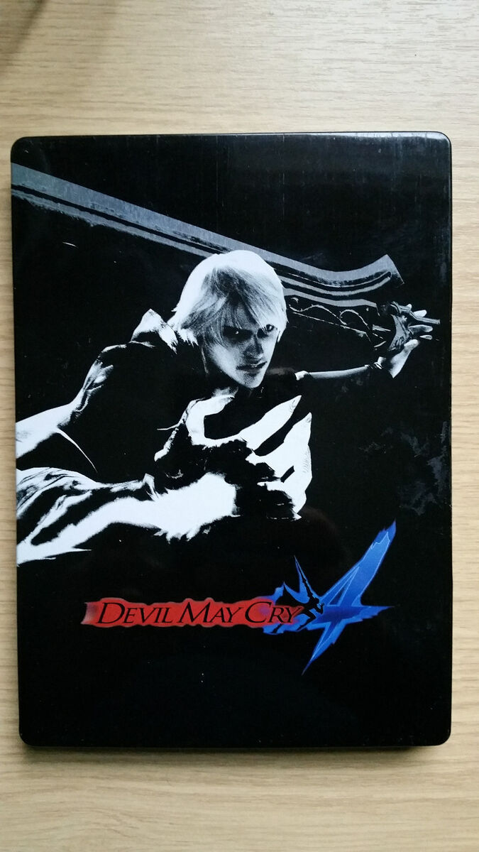 X-BOX 360 DEVIL MAY CRY 4 COLLECTORS STEEL BOOK EDITION - UK X-BOX 360 DEVIL MAY CRY 4 COLLECTORS STEEL BOOK EDITION - UK