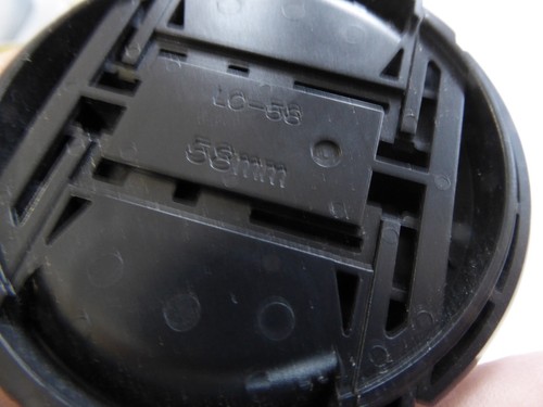 GENUINE NIKON Camera Front Lens Cap Cover 58mm For Nikon LC-58 UK seller - Picture 2 of 3
