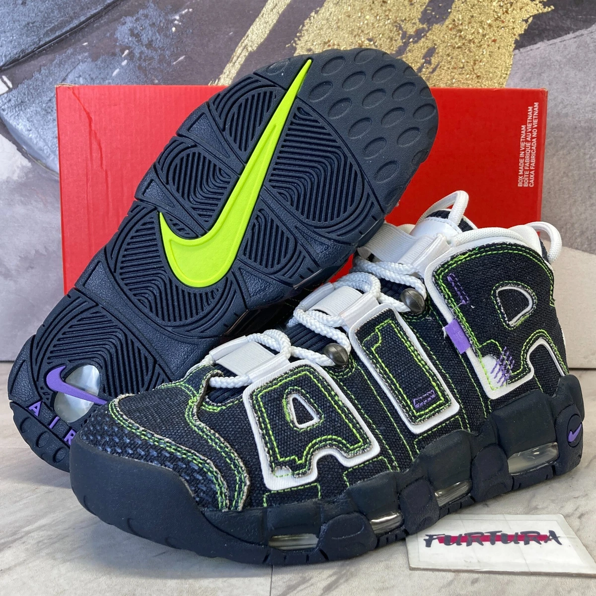 Nike Air More Uptempo Serena Williams DX4219-400 Women's Size 7-10 Shoes #101