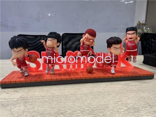 ラスクゥ様　１８個 GZ ZX Studios SLAM DUNK Shohoku Five Tigers Resin Model SD Scale