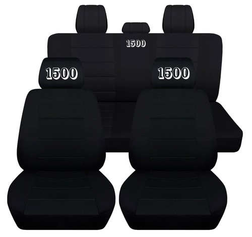 Fundas de asiento para camioneta se adaptan a Dodge Ram 1500 2010-2020 bordadas AB amigables - Imagen 3 de 6
