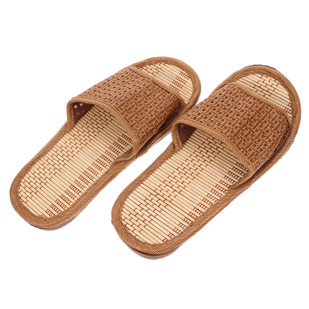 APL Scarpe in bambù ciabatte per casa ciabatte in rattan donna signorina
