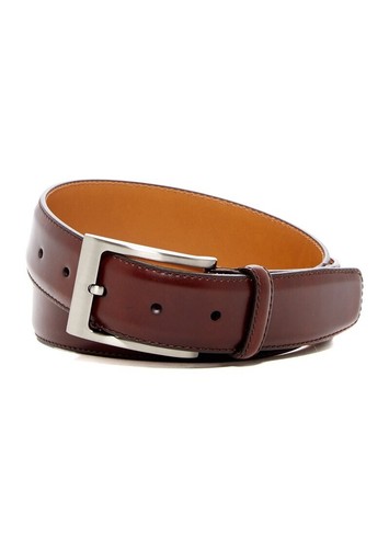 Magnanni Square Buckle Leather Belt 