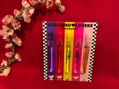 AUTH Harajuku Lovers Fragrance X 5 Eau de Toilette Vials