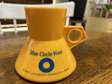 Blue Circle Cement Plastic Wonder Mug made in USA