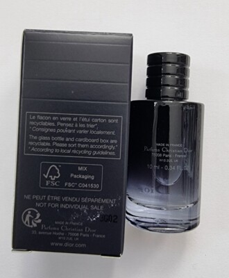 DIOR Sauvage Eau De Parfum EDP 10ml Mini Travel Perfume Gift NEW