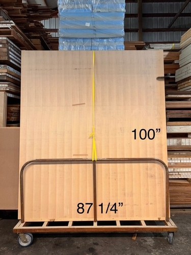 100" x 87" Maple Panel w/ 1 3/4" Thickness