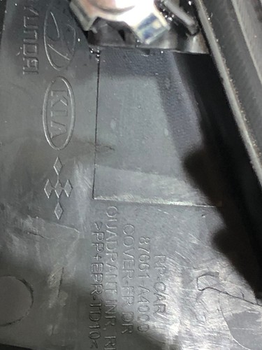 KIA CARENS 2014 MK3 PANNELLO RIVESTIMENTO ANGOLO PORTA LATO DESTRO 87661-A4000 /2013-19 - Foto 6 di 7