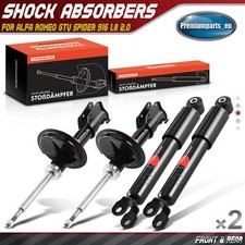 4x Shock Absorbers Front & Rear for Alfa Romeo GTV Spider 916 1995-2005 1.8 2.0