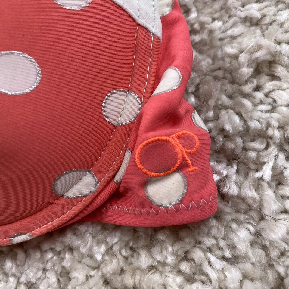 OP 初中女式大码 11-13 比基尼泳衣上衣波点蝴蝶结聚拢  — 第 4/4 张图片