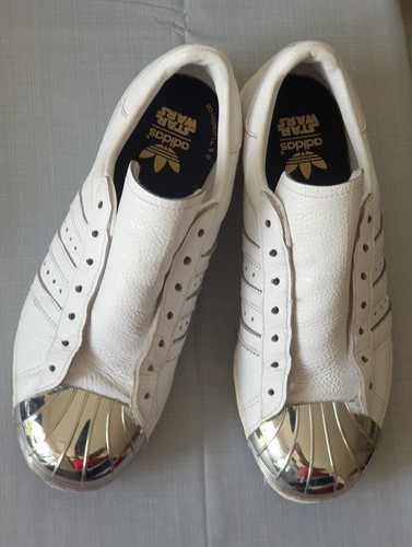 Adidas Superstar Star Wars AN9750 Plateado/Blanco 38,5 EUR UK5,5 - Imagen 8 de 8