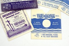 View-Master 1950 Passion Play Oberammergau Germany - 2 Reels only