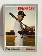 2019 Topps Heritage Minor League Jazz Chisholm #105 Generals Marlins Yankees