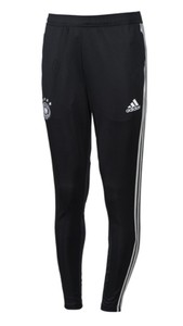 black adidas football pants