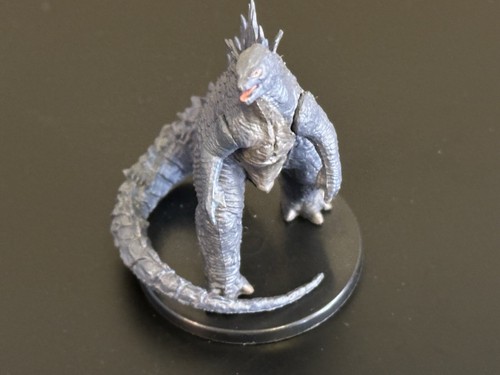 2014 GODZILLA NECA WIZKIDS FIGURE HEROCLIX LEGENDARY GODZILLA MINI FIGURE - Picture 3 of 8