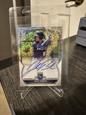 2023 Bowman Chrome Jack Pineda SPECKLE REFRACTOR AUTO /299 CPA-JPI
