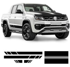 Graphic Bonnet Racing Stripe Car Sticker For Vw Amarok Side Door Vinyl Decal Kit Graphic Bonnet Racing Stripe Car Sticker For Vw Amarok Side Door Vinyl Decal Kit