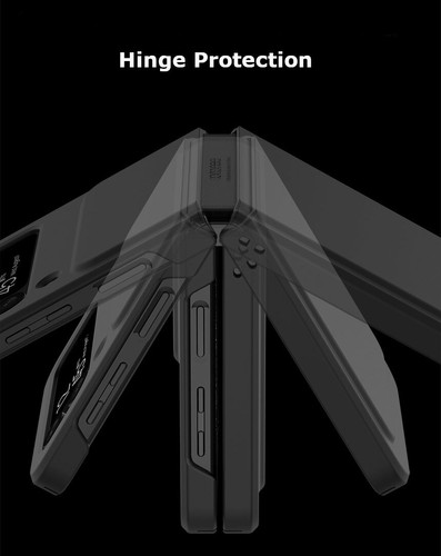 Samsung Galaxy Z FLIP 4 Full Cover Hinge Protection Case Araree Korea Aero Flex - Picture 5 of 11