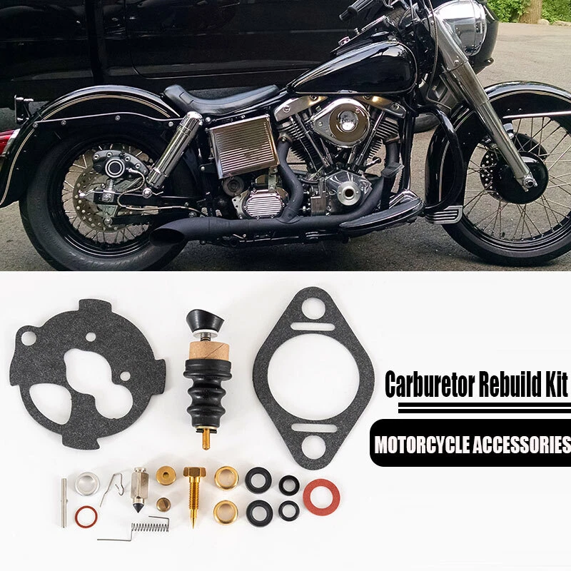 CARBURETOR REBUILD KIT 27132-71 For ZENITH BENDIX HARLEY CARBURETORS PRE 1976 * Foto 2 de 4
