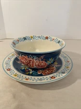 Pioneer Woman 8 3/8” Saucer And Soup Bowl Set