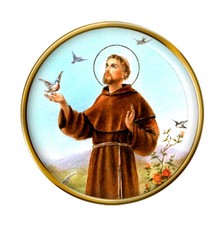 Francis Von Assisi Anstecker Abzeichen