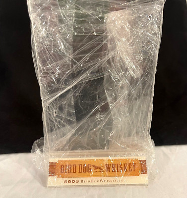 Bird Dog Whisky Acrylic Table Display Menu Holder Bar Mancave NEW UNOPENED