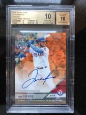 2018 Topps Now Autographs Orange #336E Jose Trevino BGS 10 PRISTINE RC YANKEES