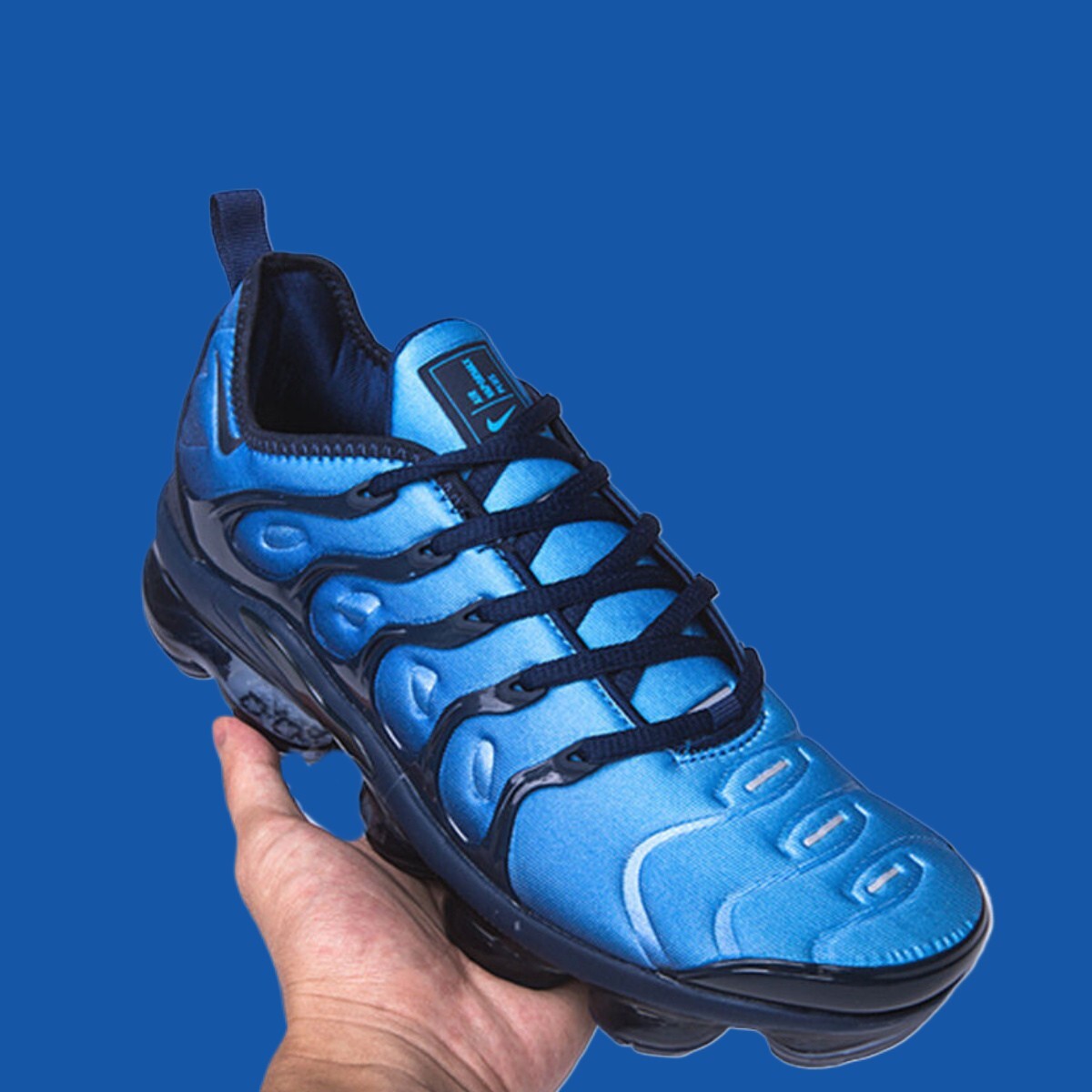 Nike Air Vapormax TN Plus Vibrant Blue Men's Size Sneaker
